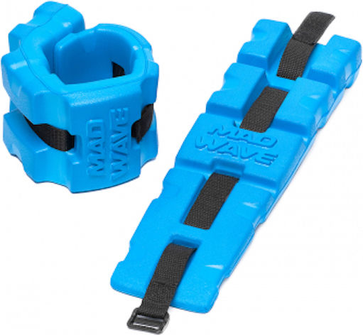 Mad Wave Aqua Fitness Manschetten Paar Mittel 10-50mm Mad Wave Blau