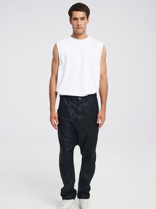 Achrome Men's Jeans Pants Relaxed Fit Black