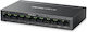 Mercusys MS110CMP v1 L2 PoE+ Switch cu 8 Porturi Gigabit (1Gbps) Ethernet