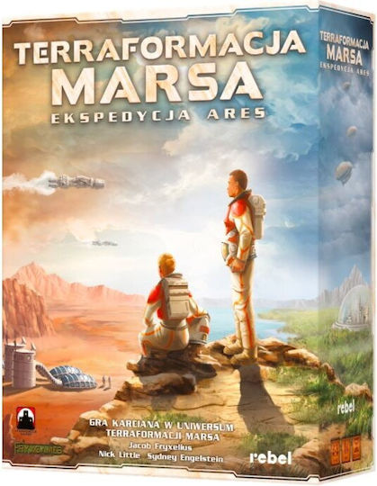 Board Game Mars: The Ares Expedition for 1-4 Players 14+ Years Old (PL) Rebel Games