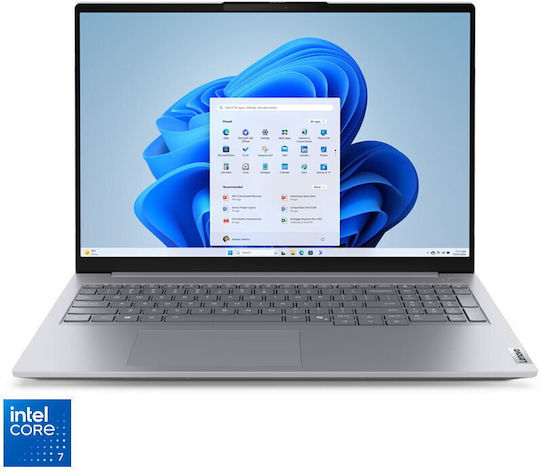 Lenovo ThinkBook 16 Gen 8 16" IPS FHD+ (Nucleu 7-240H/16GB/512GB SSD/W11 Pro) Arctic Grey (Tastatură US)