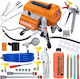 Rosfix Mega Set Pistol De Vopsit Rosfix Tornado Rt4 Ultraspray 3000w 22mpa 3.2l/min Accesorii