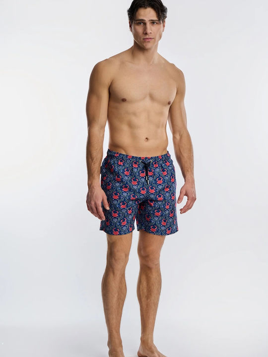Blue Litore Costum De Baie Bărbat Pantaloni Scurți Albastru Blue Litore Costum De Baie Bărbat Pantaloni Scurți Albastru