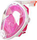 Escape Ozean Tauchmaske Silikon Vollgesicht Rosa