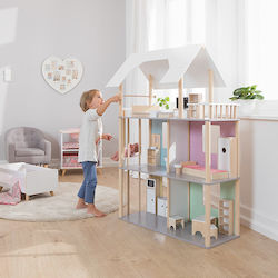 Wooden Dollhouse 30cm