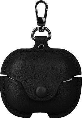 Lederhülle Mit Haken Sicherheits Samsung Galaxy Buds 3 3 Pro Schwarz
