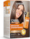 Kativa Brazilian Straightening Keratin Treatment Set for Straightening for All Types with Shampoo, Mask & Conditioner 4 Pieces