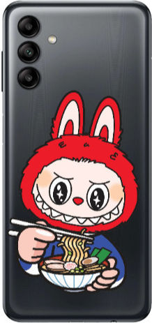 Samsung A04s Labubu 1 Transparent Silicone Tpu Θήκη