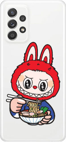 Samsung A23 Labubu 1 Transparent Silicone Tpu Θήκη