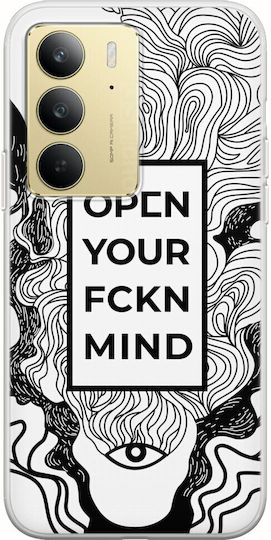 Open Your Mind Realme 14x 5g Flexible Tpu Διάφανη Σιλικόνη