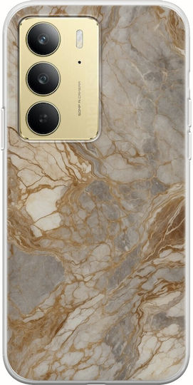 Marble Collection Natural Realme 14x 5g Flexible Tpu Διάφανη Σιλικόνη