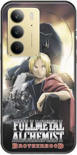 Fullmetal Alchemist Realme 14x 5G Черен TPU Черен Силикон