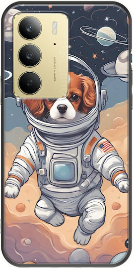 Lost In Space Dog Realme 14x 5g Black TPU Black Silicone