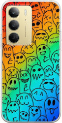 Funny Ghosts Realme 14x 5g Flexible TPU Transparent Silicone Mobile Phone Case Funny Ghosts Realme 14x 5g Flexible TPU Transparent Silicone Mobile Phone Case