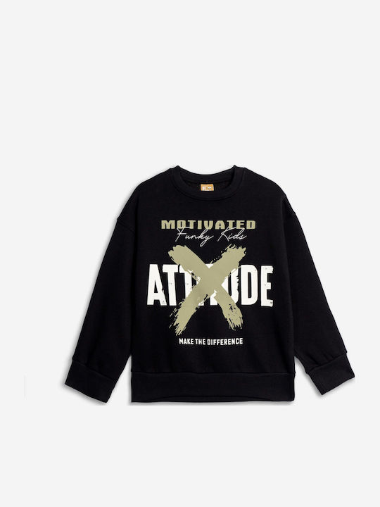Kinder-Sweatshirt Schwarz