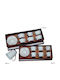 Karvounis Set of Cups Tea Porcelain White 6pcs