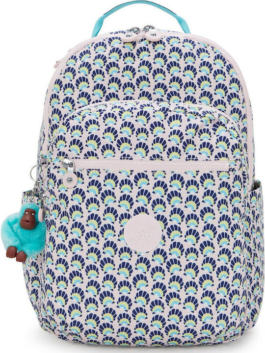 Kipling Seoul Τσάντα Πλάτης για Laptop 15" Πολύχρωμη