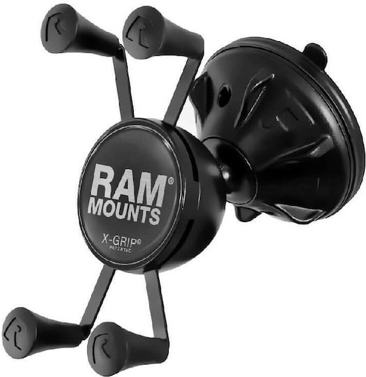 RAM Mount Suport Auto pentru Telefon cu cârlige reglabile Neagră