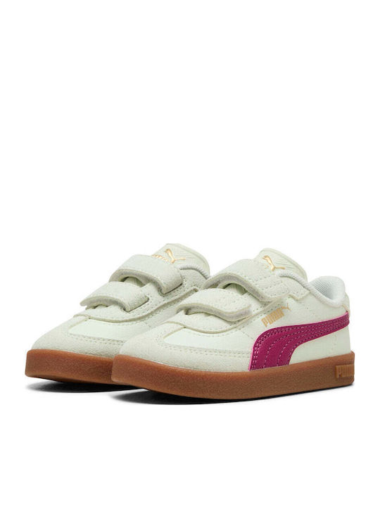 PUMA Club Παιδικά Sneakers με Σκρατς Πράσινα
