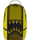 Sprayground DLXSR School Bag Backpack Yellow with Water Bottle Holder