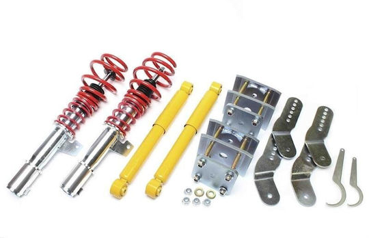 Height Adjustable Suspension V-maxx VW Caddy Mk3 1.9TDI Φ55mm 4 Pieces 60 VW 21/55