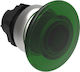 Cap Buton Iluminat Ciupercă Resetare Verde Φ40 Înălțime 36,4mm