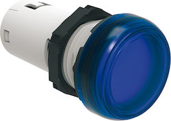 Ενδεικτική Λυχνία Ενιαία Μπλε Φ22 230v Ac Ip66