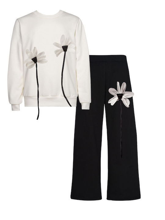 Kids' Set with Pants Winter 2pcs White