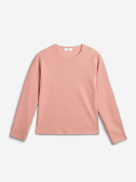 Funky Kids' Shirt Long Sleeve Powder Pink