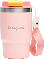 Zingies Θερμός 470ml Ροζ Zingies Θερμός 470ml Ροζ