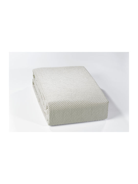 Down Town Home Κουβέρτα Υπέρδιπλη 230x260εκ. Beige