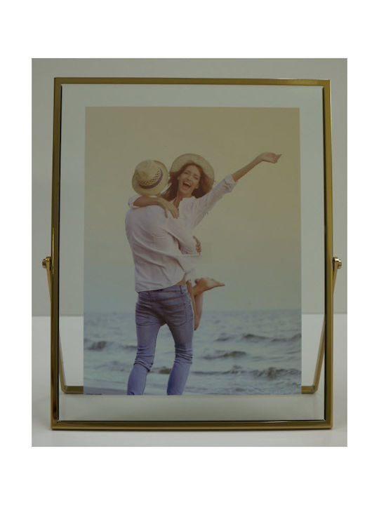 Karvounis Fotorahmen mit Goldenem Rahmen