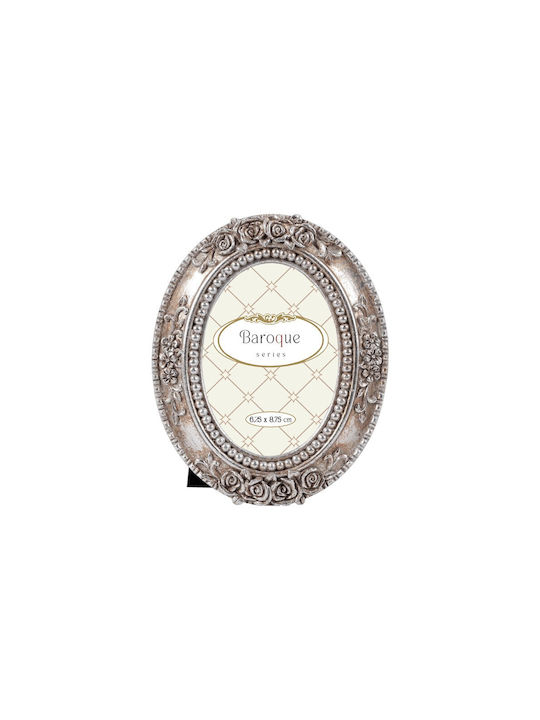 Koukouzelis Plastic Photo Frame With Silver Frame