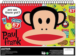 Zeichenblöcke Bmu Paul Frank A4 30 Blätter Road Trip 376-01417