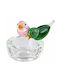 Galifas Decorative Bird made of Crystal 7.5x8cm 1pcs