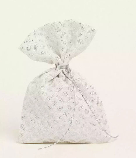 Zackar Beutel Ecru Farbton – Silber 12cm × 17cm 375966 Ntm-375966