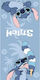 Disney Lilo Stitch Ice Cream Beach Towel Dot 55x110 Cm Fast Dry Multicolour