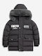 Kids' Casual Jacket with Hood Gray