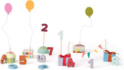 Kids Concept Ξύλινο Σετ Διακόσμησης Γενεθλίων Kid's Hub