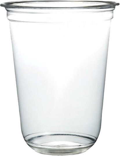 Plastika THrakis Disposable Cup Plastic Transparent 350ml 50pcs
