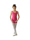 Kokoracostume Body de Dans pentru Copii Maiou Fucsia