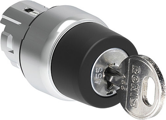 Selector Switch Head 3 Positions Metal Premium Black Φ22