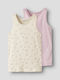 Name It Set pentru copii cu maiouri Pink 2buc