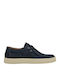 Men's Leather Moccasins Blue