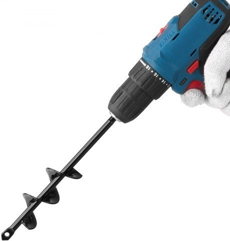 Vevor Auger Drill Bit 1.57 X 8.67 In Earth Spiral Post Hole Digger Planter Tool