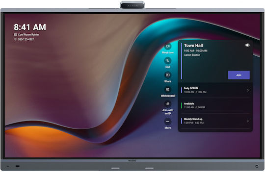 Yealink Meetingboard Pro Conference System 65" 165.1cm Lcd 4k/uhd Touchscreen Display Built-in Triple Camera 16 Mems Microphones Certified Microsoft Teams Zoom Hdmi Usb Lan