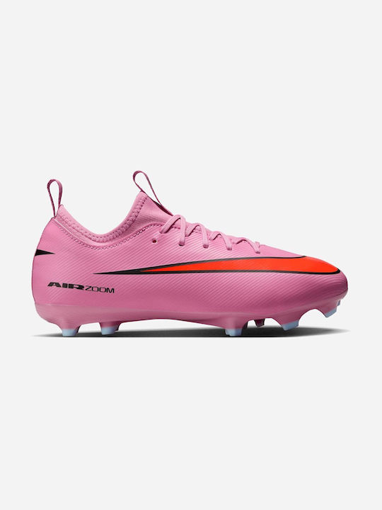 Nike Mercurial Vapor Kids Molded Soccer Shoes Pink FQ8392-600