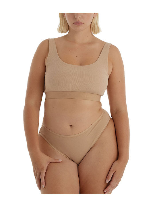 Organic Basics Slip Hazelnut