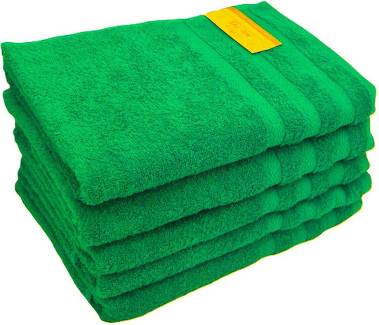 Kotonia Home Bath Towel Tess 70x130cm Green Weight 400gr/m²