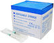 Disposable Plastic Syringes With Detachable Needle 100 Pieces 2.5ml 21G X 1 1/2